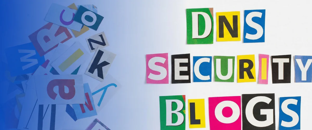 DNS security blogs collage